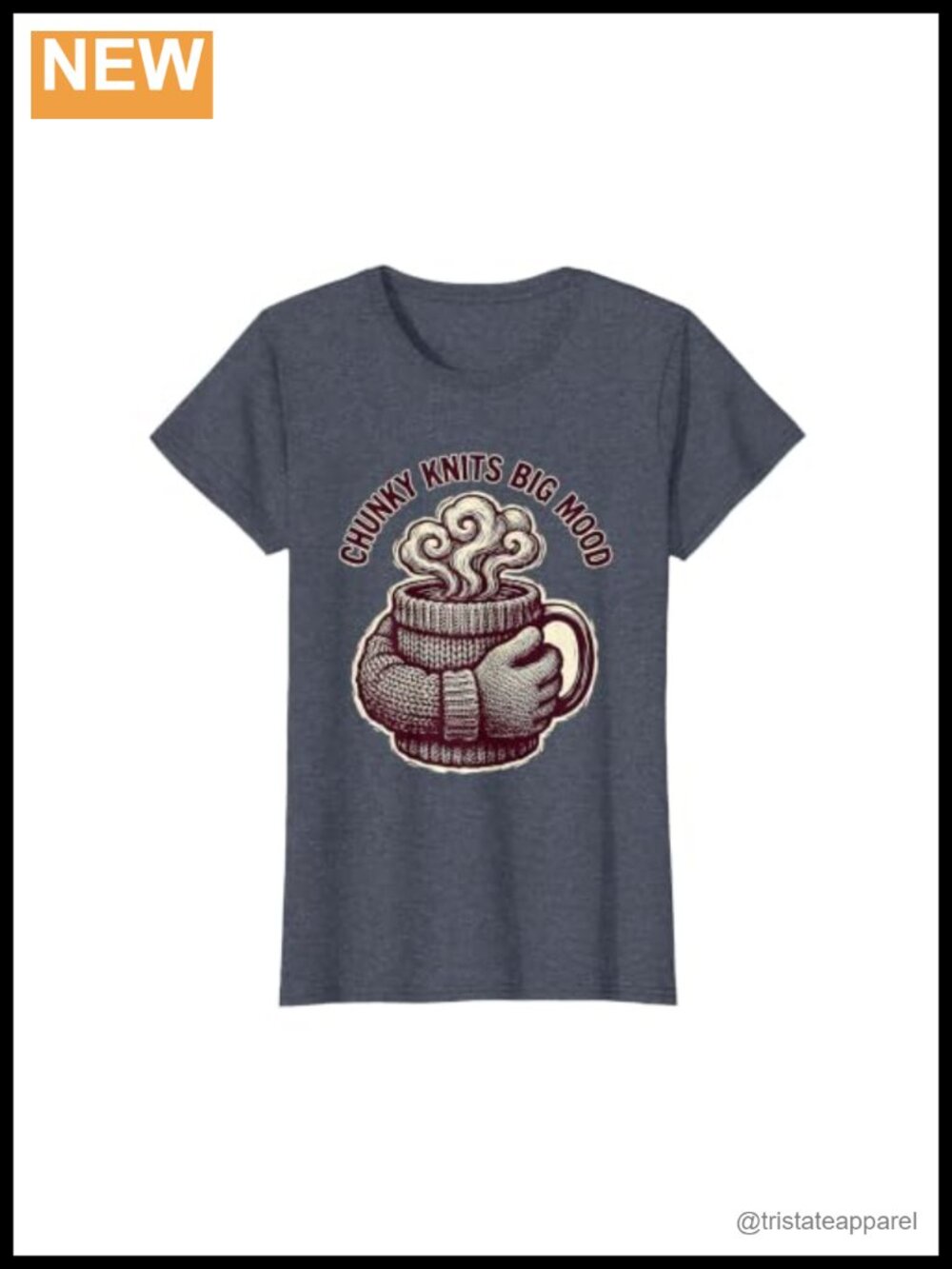 Graphic Novelty Cotton Tee Sweater Weather Fall Shirt